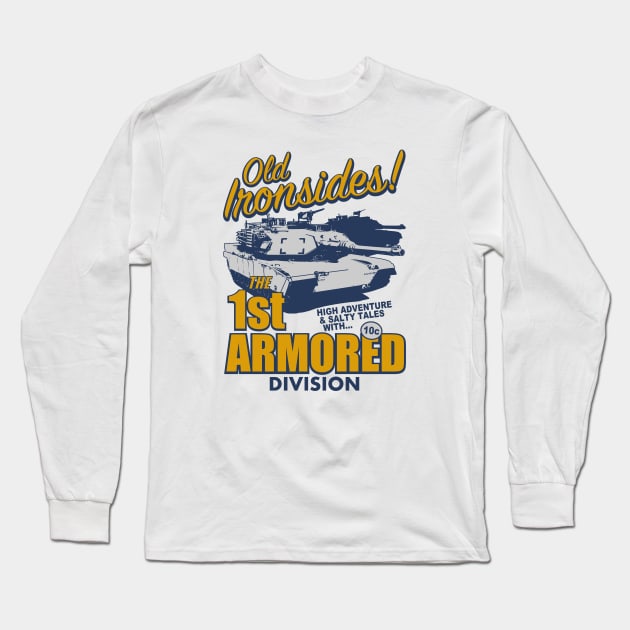 1st Armored Division Long Sleeve T-Shirt by TCP